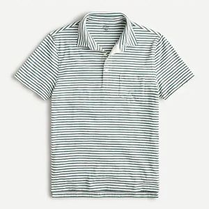 JCrew short sleeve slub jersey striped polo XL NWT